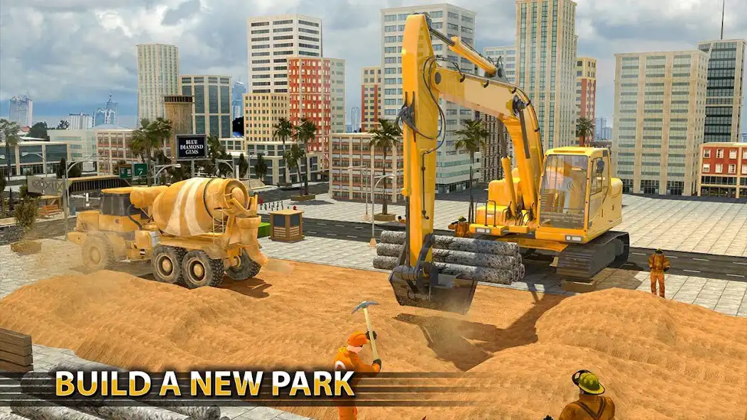 Play Park Construction - Playground Building Simulator  and enjoy Park Construction - Playground Building Simulator with UptoPlay