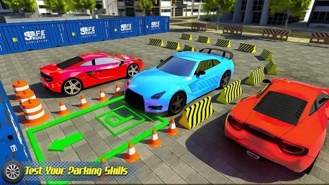 Play Parking Car Sim Driving School as an online game Parking Car Sim Driving School with UptoPlay