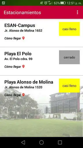 Play APK Parking ESAN  and enjoy Parking ESAN with UptoPlay pe.edu.esan.parkingesan