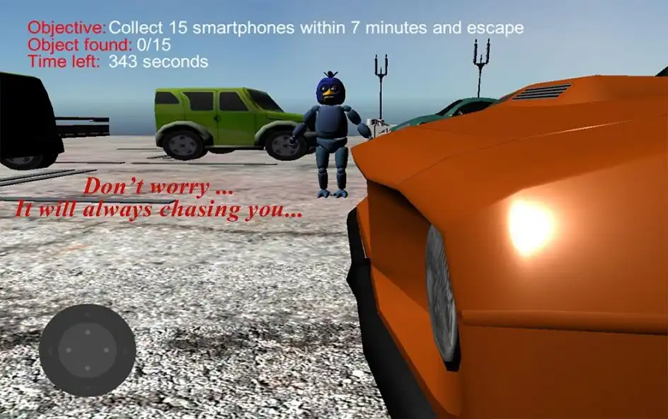 Play Parking Horror Jumpscare Animatronic as an online game Parking Horror Jumpscare Animatronic with UptoPlay