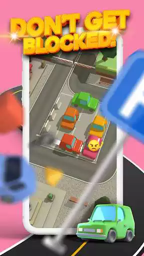 Play Parking Jam 3D as an online game Parking Jam 3D with UptoPlay