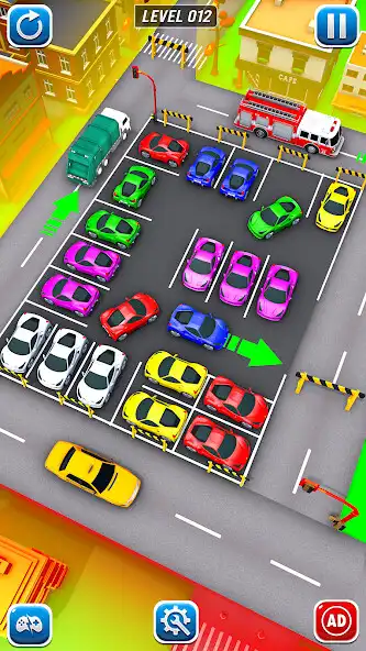 Play Parking Jam: Car Parking Lot as an online game Parking Jam: Car Parking Lot with UptoPlay