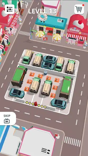 Play Parking Jam  Parking Klotski as an online game Parking Jam  Parking Klotski with UptoPlay