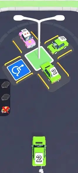 Play Parking Merge as an online game Parking Merge with UptoPlay