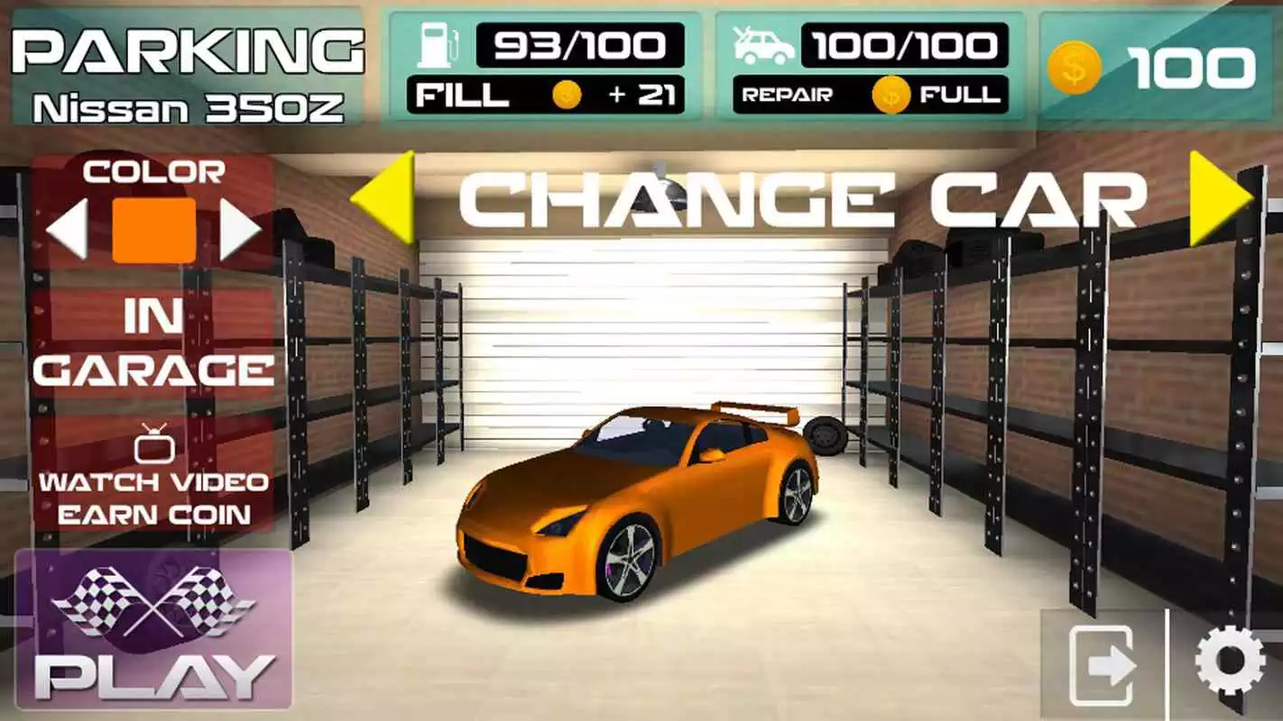 Play Parking Nissan 350Z Simulator Games 2018