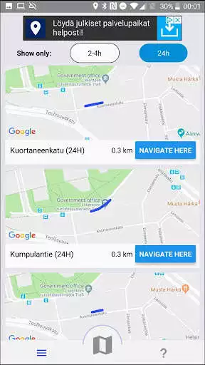 Play Parking Spots Helsinki