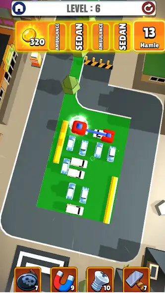 Play Parking Toon 3D : Match Puzzle as an online game Parking Toon 3D : Match Puzzle with UptoPlay