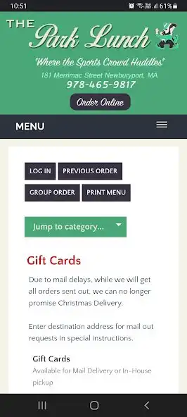 Play Park Lunch as an online game Park Lunch with UptoPlay