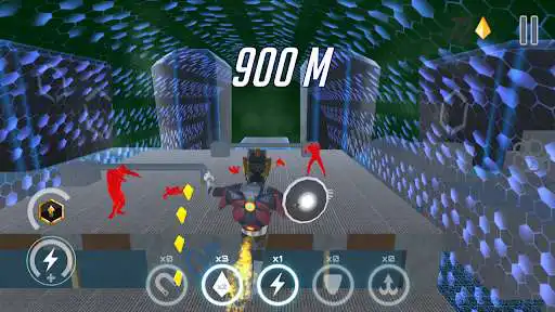 Play Parkour 3D Robot Runner 2049 as an online game Parkour 3D Robot Runner 2049 with UptoPlay