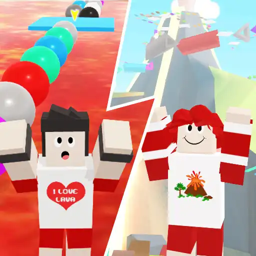 Play Parkour escape Volcano Lava APK