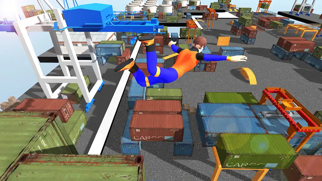 Play Parkour Flip Stunt Simulator as an online game Parkour Flip Stunt Simulator with UptoPlay