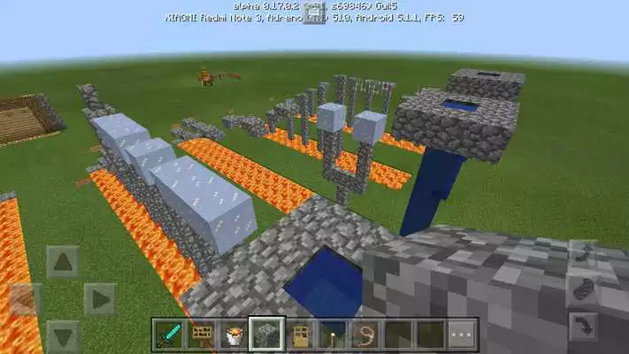Play Parkour levels. MCPE map