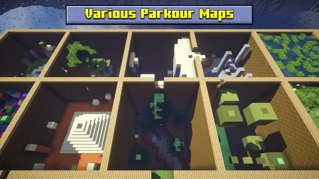 Play Parkour maps - spiral  rooms  and enjoy Parkour maps - spiral  rooms with UptoPlay