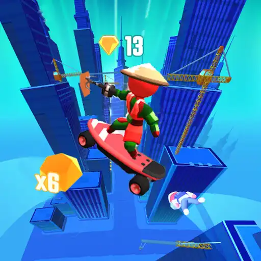 Play Parkour Race-Swinging Run game APK