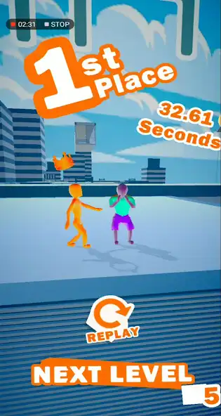 Play Parkour Stickman - Race Game  and enjoy Parkour Stickman - Race Game with UptoPlay