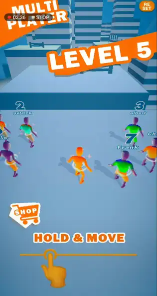 Play Parkour Stickman - Race Game as an online game Parkour Stickman - Race Game with UptoPlay