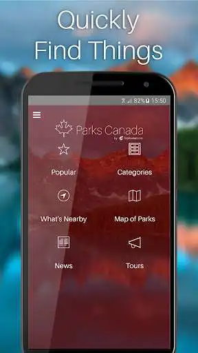 Play APK Parks Canada  and enjoy Parks Canada with UptoPlay com.tripbucket.parksCanada