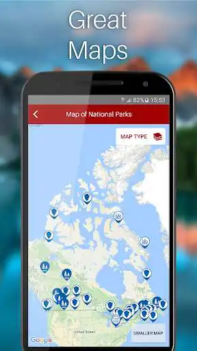 Play APK Parks Canada  and enjoy Parks Canada with UptoPlay com.tripbucket.parksCanada