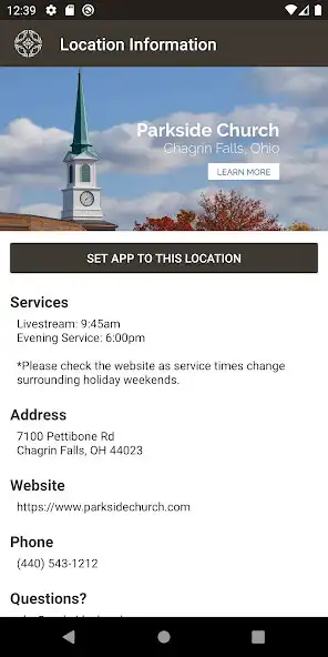 Play Parkside Church  and enjoy Parkside Church with UptoPlay