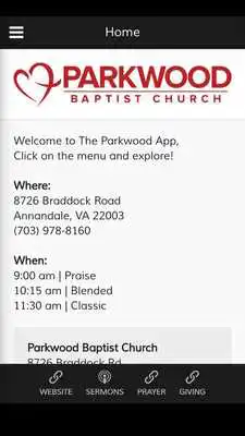 Play Parkwood Baptist Church