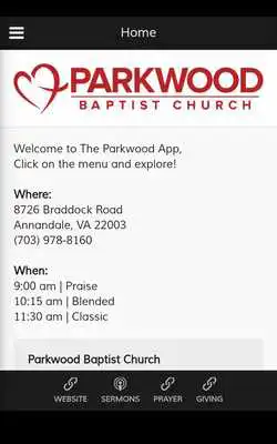 Play Parkwood Baptist Church