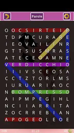 Play Parole intrecciate definite as an online game Parole intrecciate definite with UptoPlay