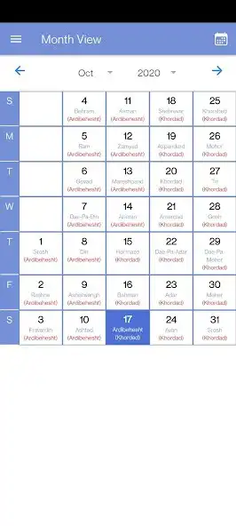 Play Parsi e-Calendar as an online game Parsi e-Calendar with UptoPlay