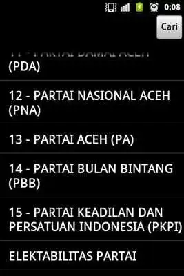 Play Partai Peserta Pemilu