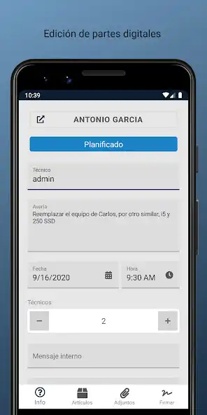 Play Parte Técnico as an online game Parte Técnico with UptoPlay
