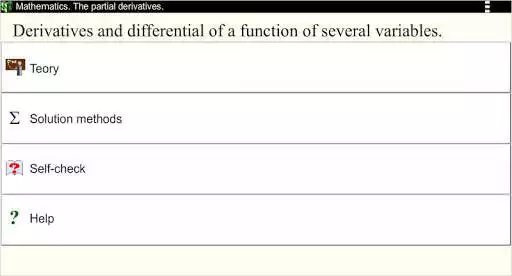Play Partial derivatives. Math.  and enjoy Partial derivatives. Math. with UptoPlay