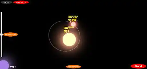 Play Particles Physics System as an online game Particles Physics System with UptoPlay