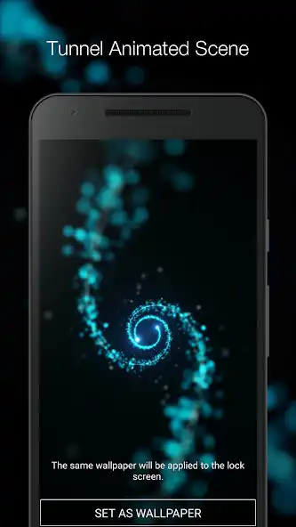 Play Particle Tunnel Wallpaper Pro as an online game Particle Tunnel Wallpaper Pro with UptoPlay