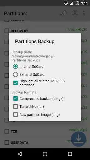Play Partitions Backup  Restore as an online game Partitions Backup  Restore with UptoPlay