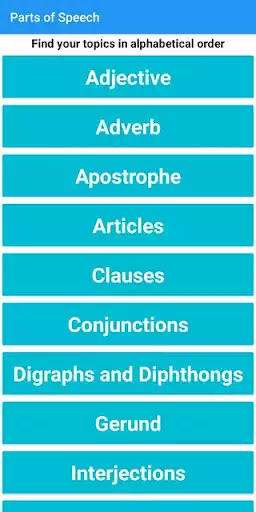 Play Parts of Speech  and enjoy Parts of Speech with UptoPlay