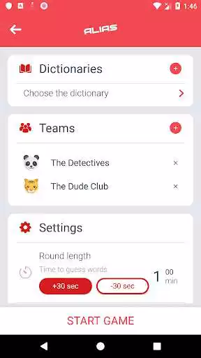 Play Party Alias - words game as an online game Party Alias - words game with UptoPlay