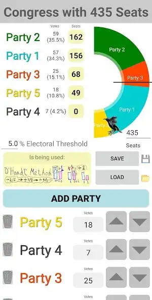 Play Party Seats Election Simulator  and enjoy Party Seats Election Simulator with UptoPlay