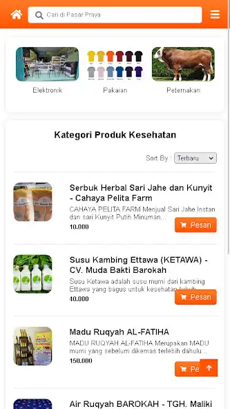 Play Pasar Praya as an online game Pasar Praya with UptoPlay
