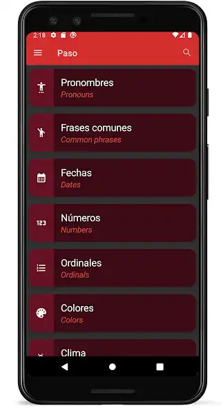 Play Paso - Learn Spanish Phrases  and enjoy Paso - Learn Spanish Phrases with UptoPlay