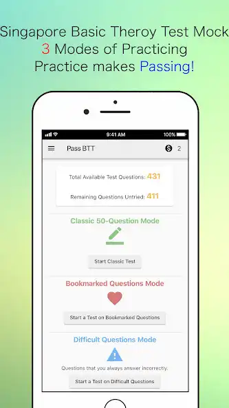 Play Pass BTT - Passing Singapore Basic Theory Test  and enjoy Pass BTT - Passing Singapore Basic Theory Test with UptoPlay