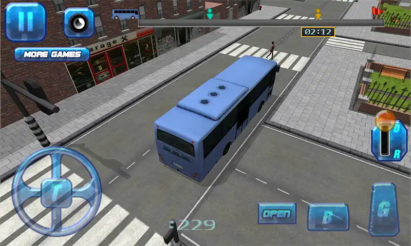Play Passenger Bus City Driver 2015 as an online game Passenger Bus City Driver 2015 with UptoPlay