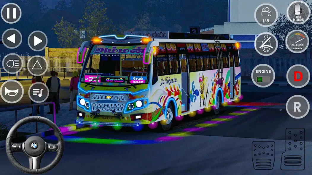 Play Passenger Bus Drive Simulator as an online game Passenger Bus Drive Simulator with UptoPlay