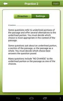 Play Passing ACT English  Reading