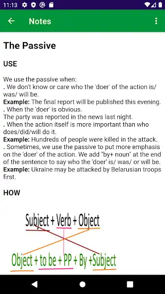 Play Passive Sentences as an online game Passive Sentences with UptoPlay