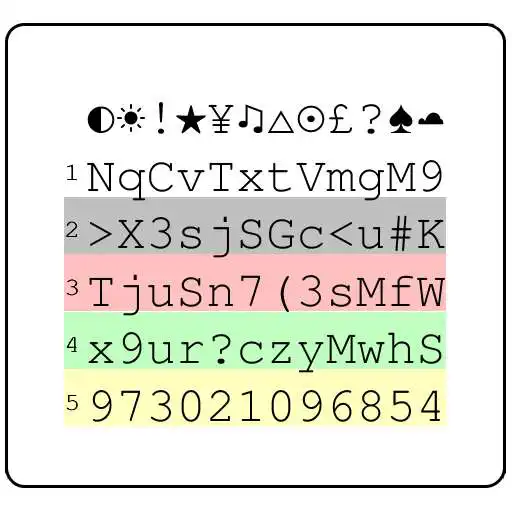 Play PasswordCard APK