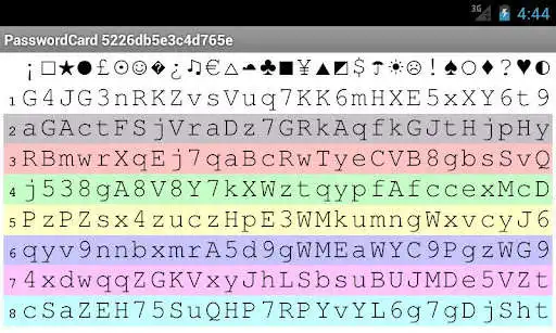 Play PasswordCard  and enjoy PasswordCard with UptoPlay