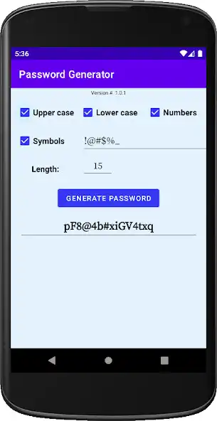 Play Password Generator - rbs  and enjoy Password Generator - rbs with UptoPlay