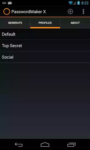 Play PasswordMaker X Play PasswordMaker X