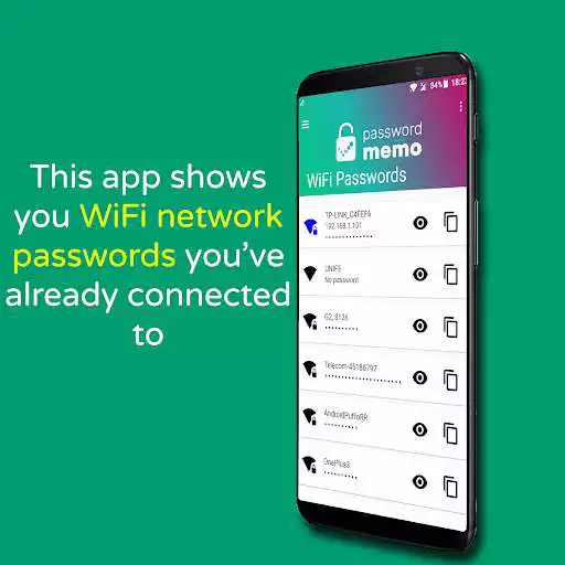 Play Password Manager (WiFi Reader) FREE