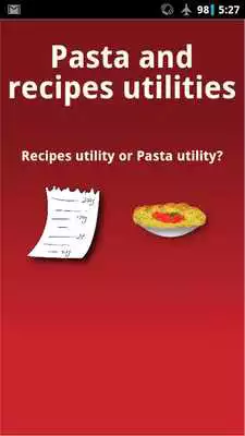 Play Pasta and recipes utilities