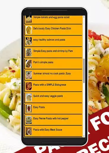 Play Pasta Easy Recipes as an online game Pasta Easy Recipes with UptoPlay